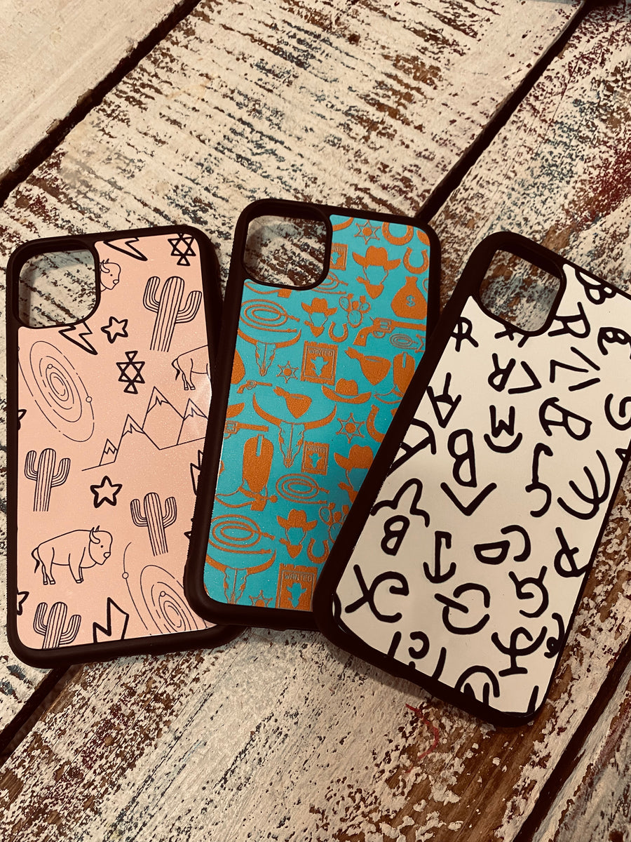 Western Phone Case Buckin' Bronc Saloon Western Phone Case Buckin' Bronc Saloon