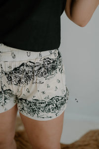 Tombstone Town Shorts