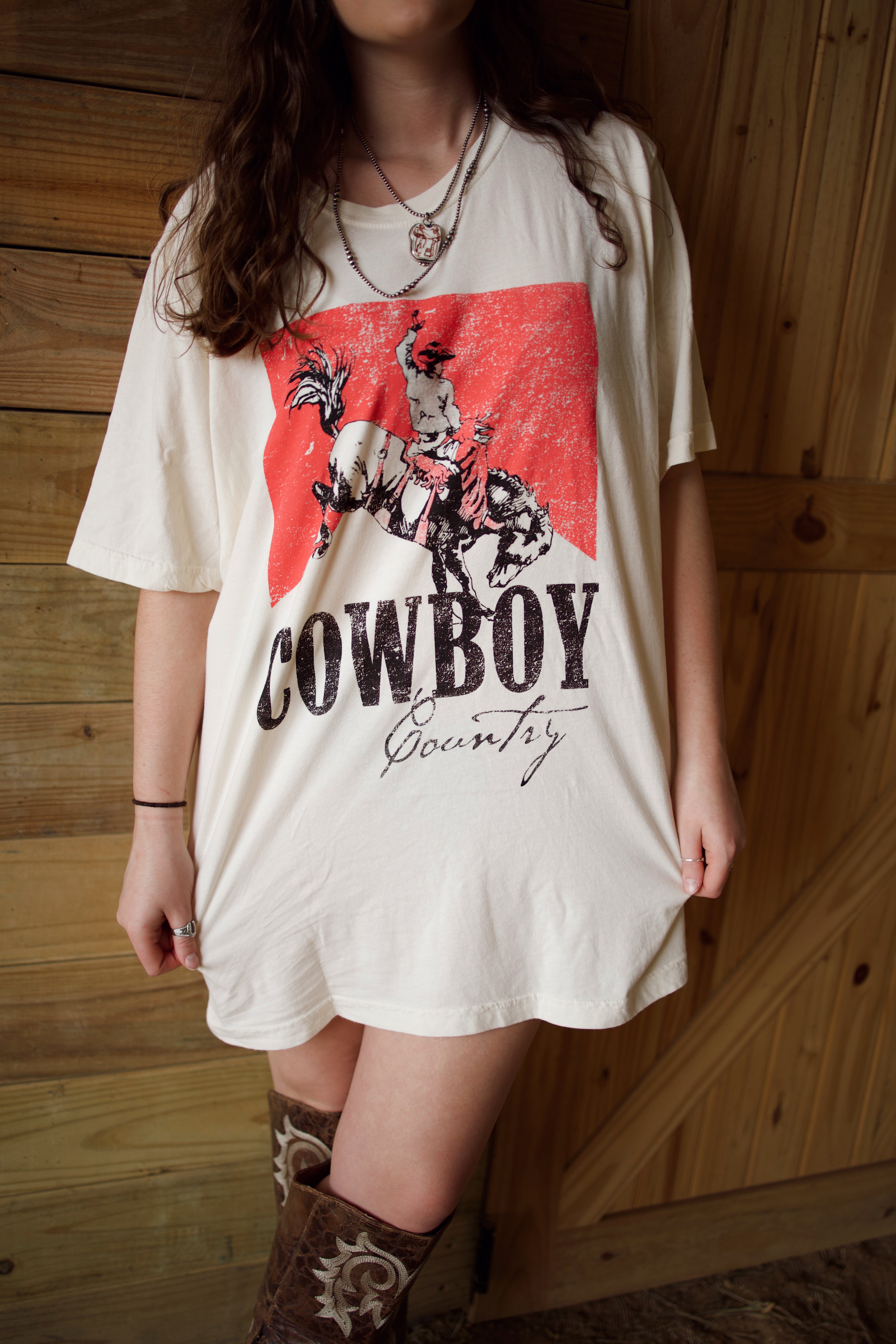 Cowboy Country Tee (1X-3X)