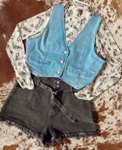 Denim Vest
