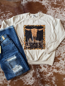 Western Longhorn Pullover