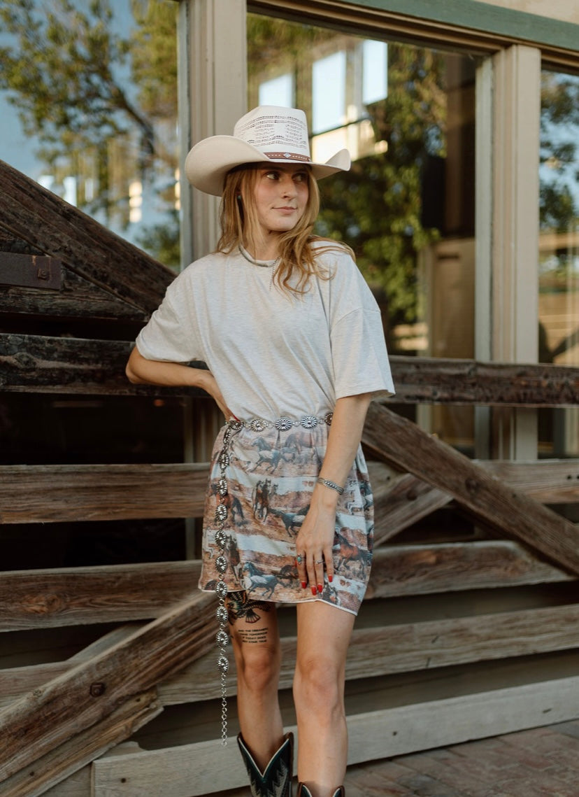 Horse T-shirt Dress