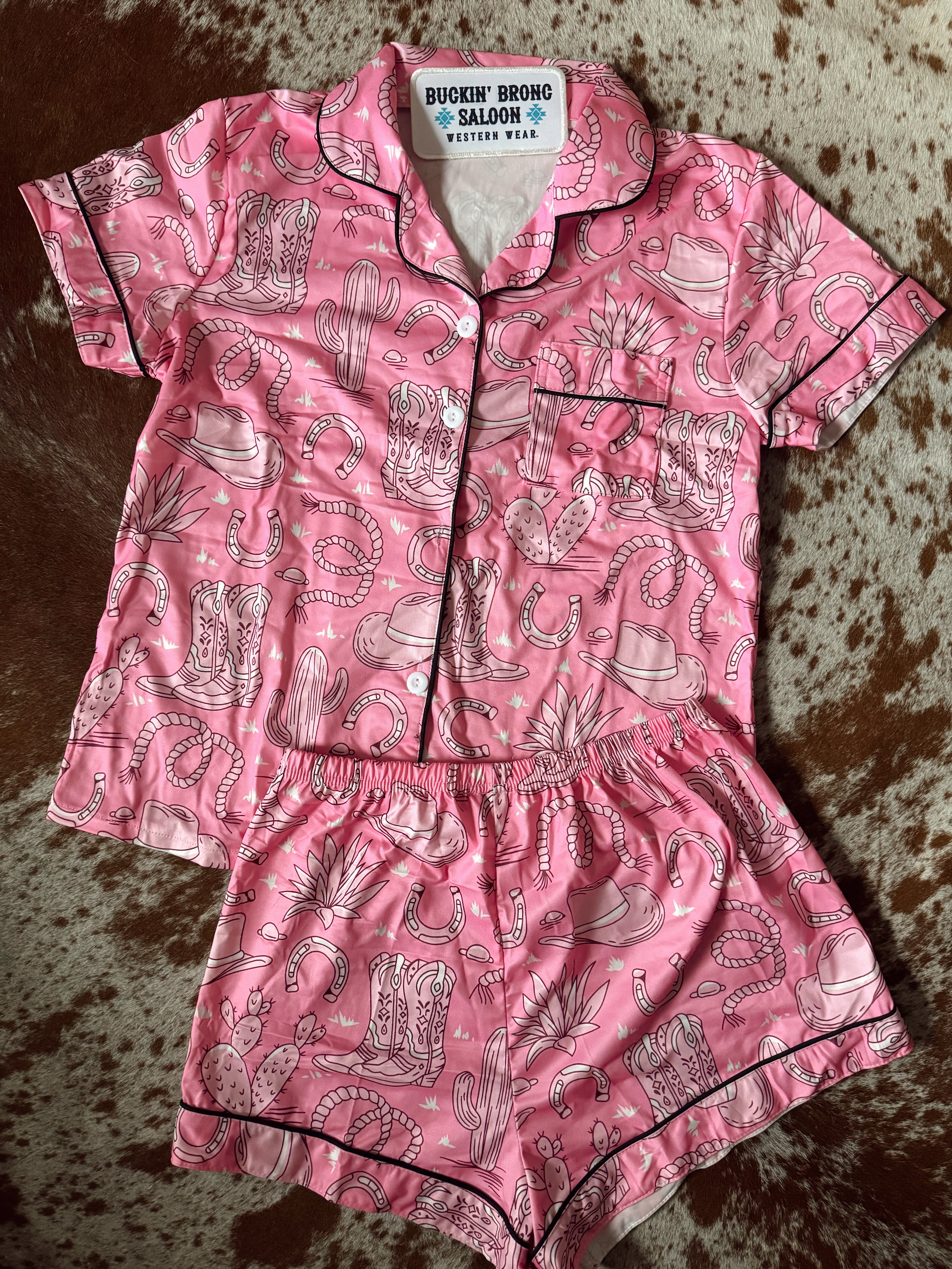 Wild West Pink Pjs