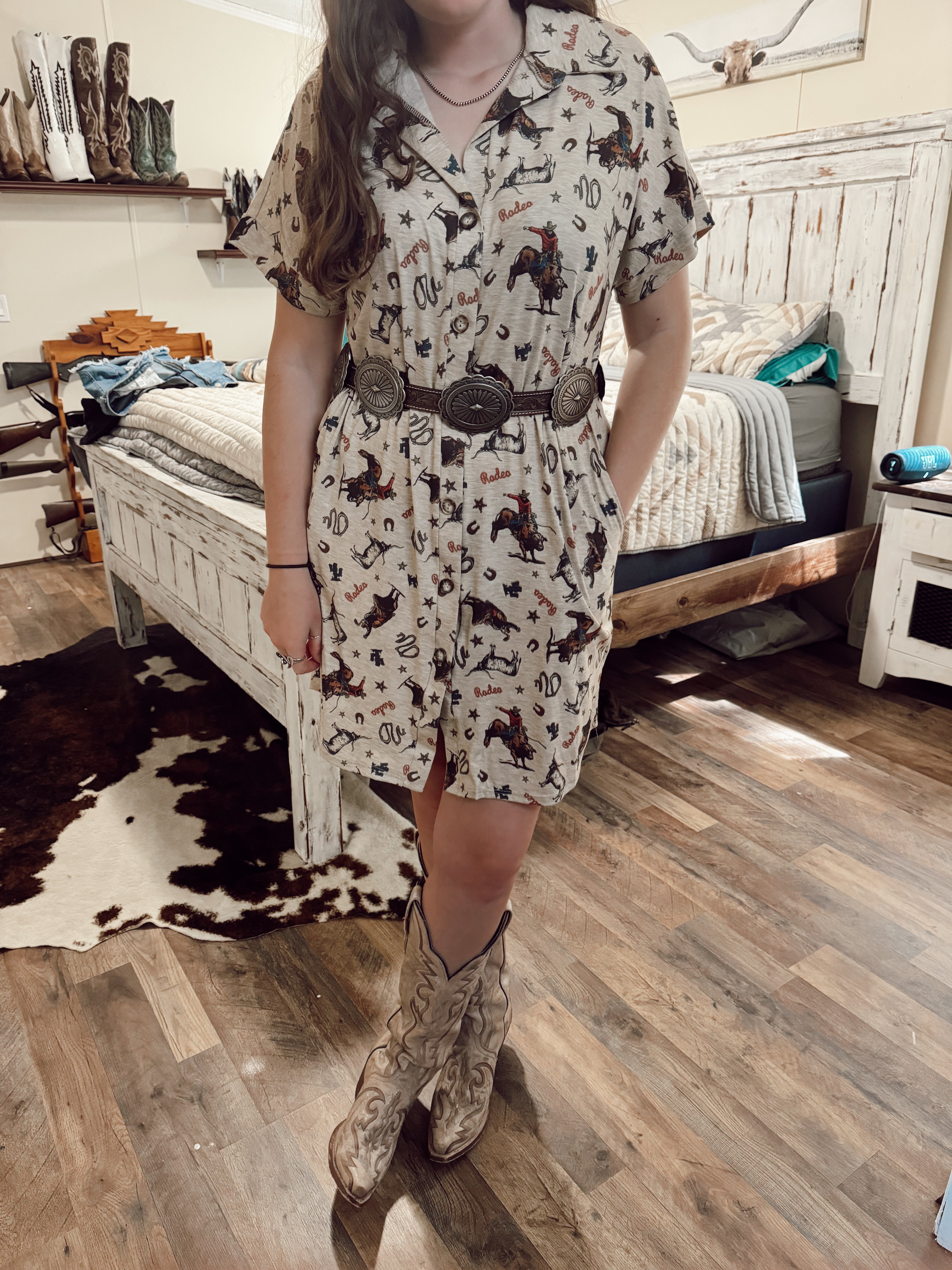 Rodeo Dress Buckin' Bronc Saloon Rodeo Dress Buckin' Bronc Saloon