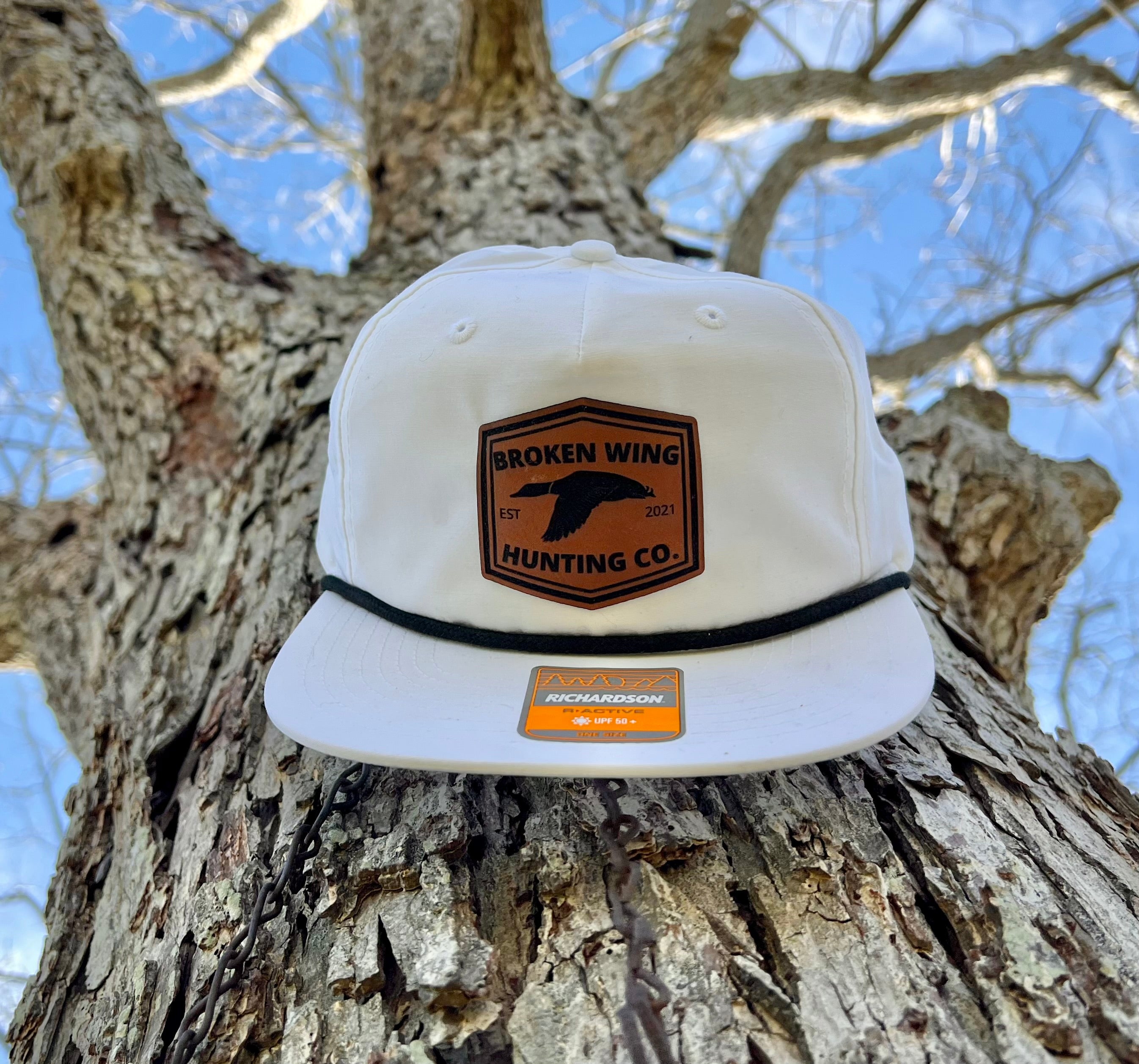 White Broken Wing Hunting Co. Rope Hat