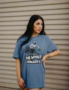 The World Need More Cowboys Tee (S-2XL)