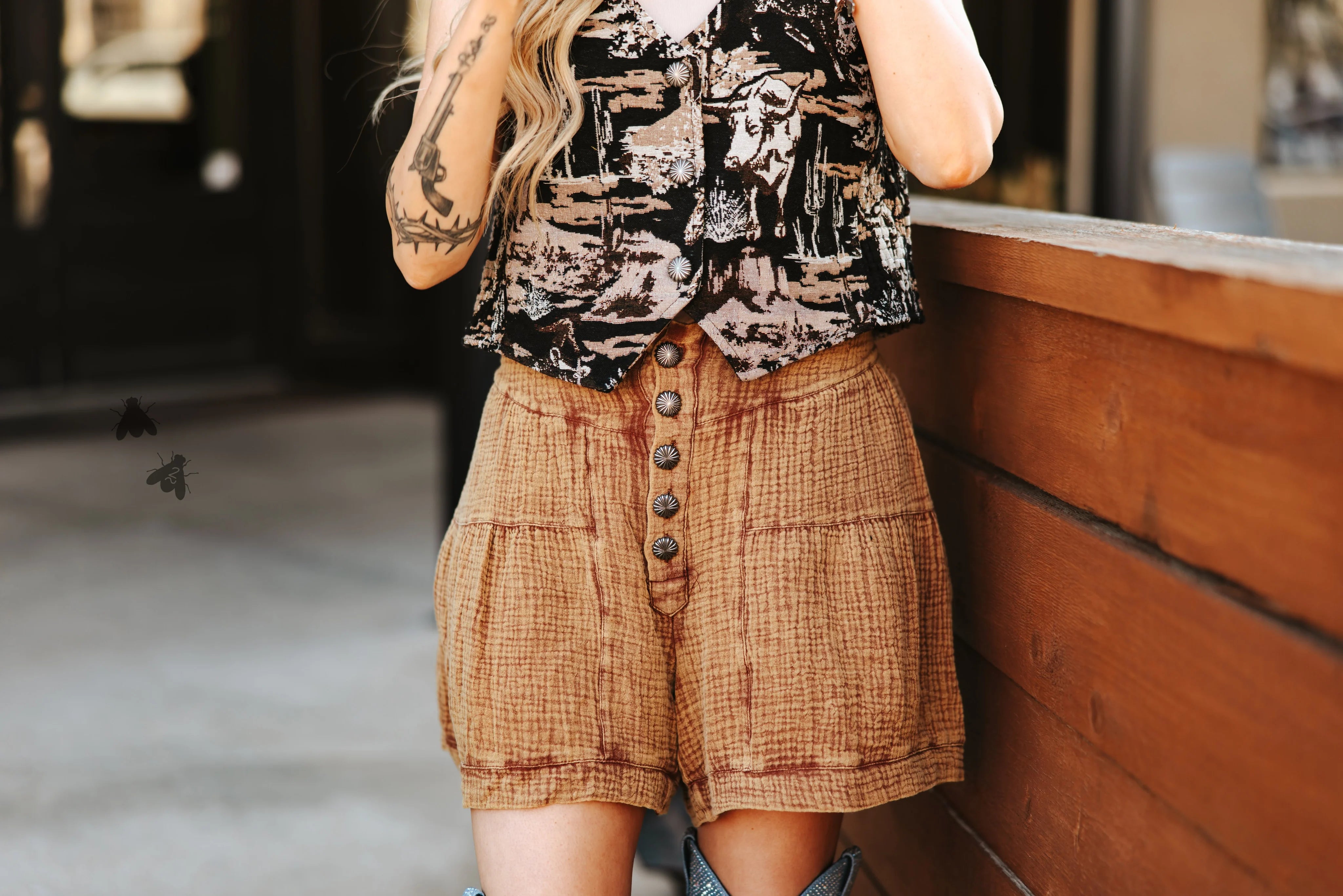 Range Riders Shorts *Saddle