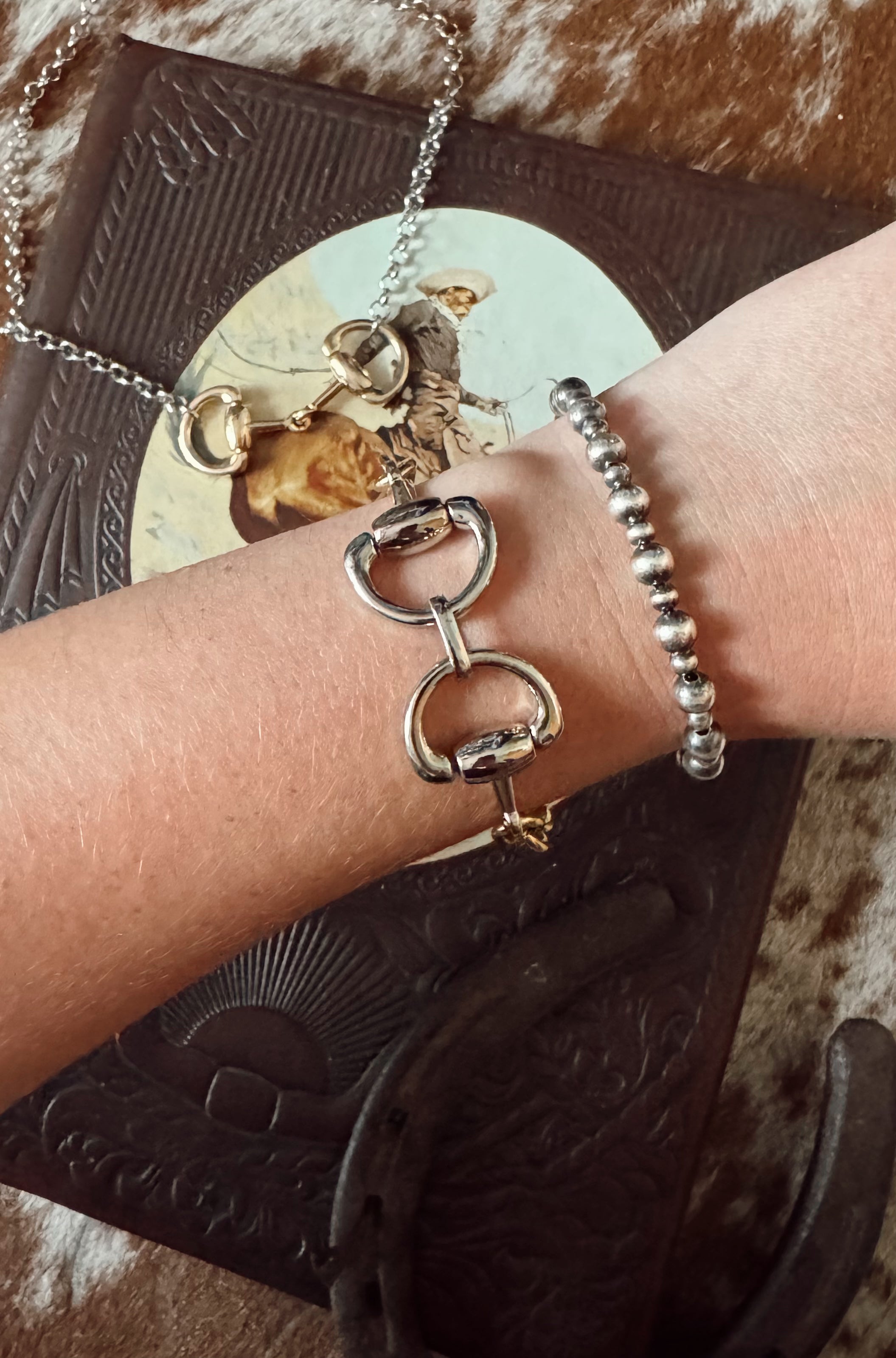 Snaffle Bit Bracelet