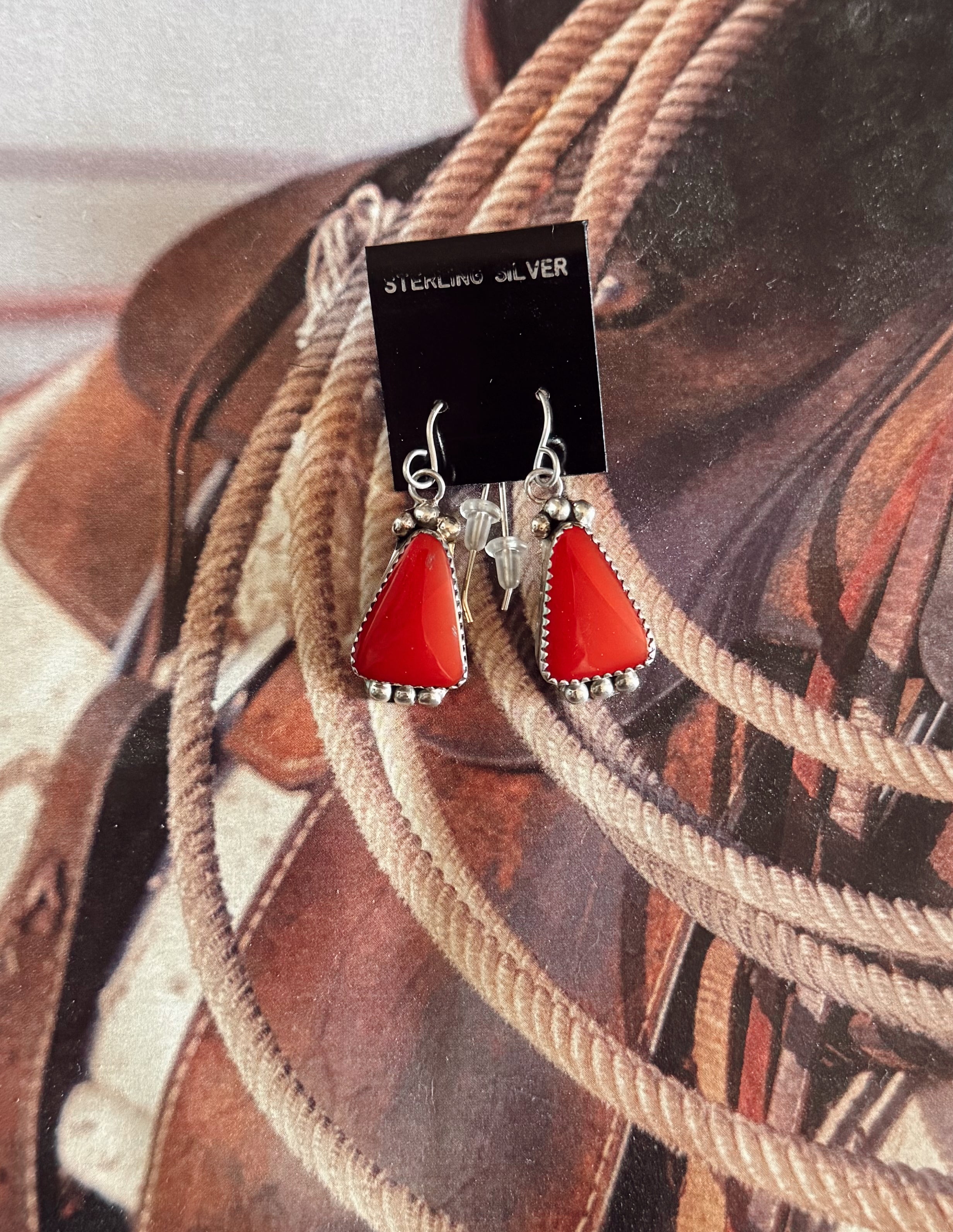 Rosarita Sterling Silver Drop Earrings