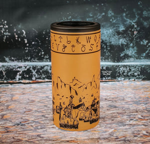 Cattle Drive Can Koozie