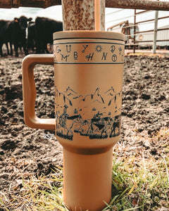 Cattle Drive Tumbler