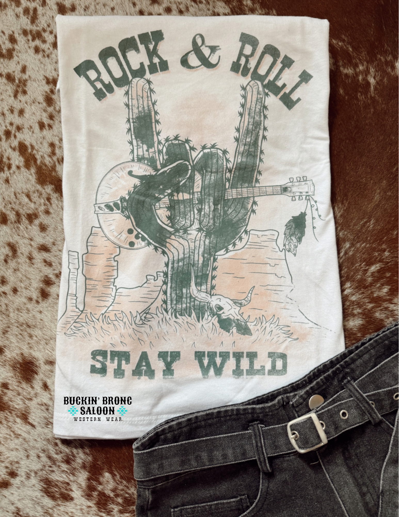 Stay Wild Cropped Tee