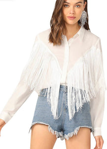 Nashville Fringe Button Up