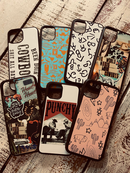 Punchy Phone Cases – Buckin' Bronc Saloon